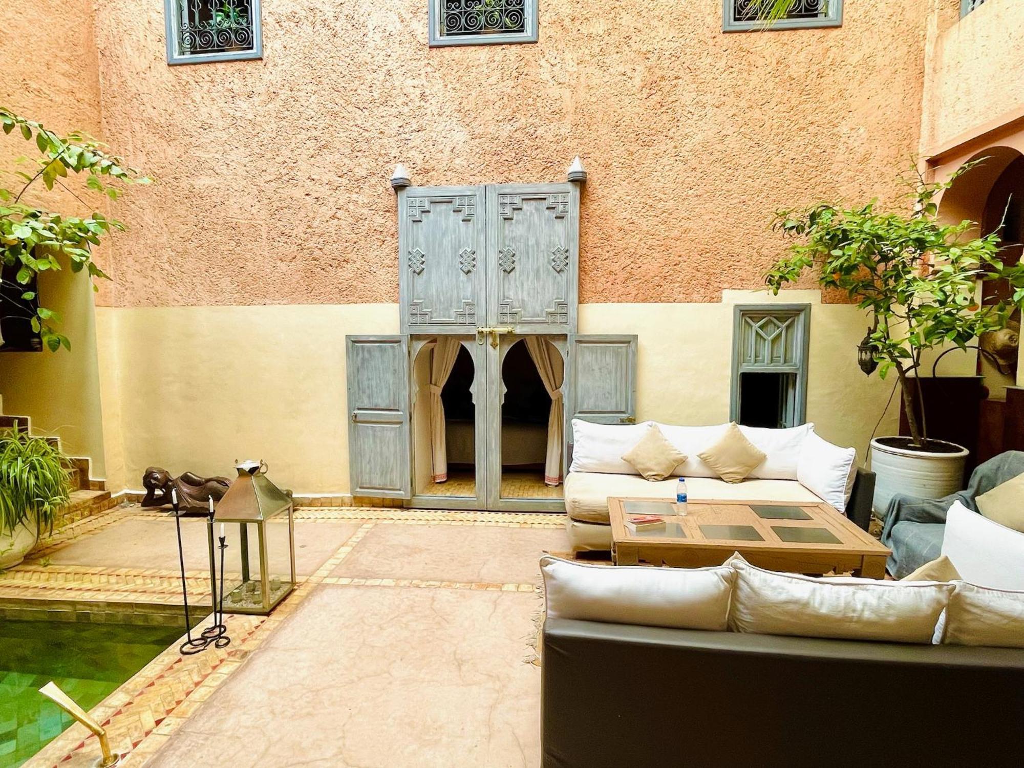 Exclusive And Stylish 4-Bedroom Riad With Plunge Pool Μαρακές Εξωτερικό φωτογραφία