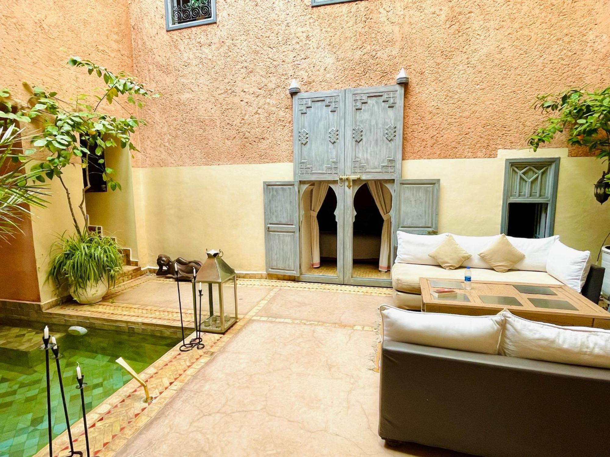 Exclusive And Stylish 4-Bedroom Riad With Plunge Pool Μαρακές Εξωτερικό φωτογραφία